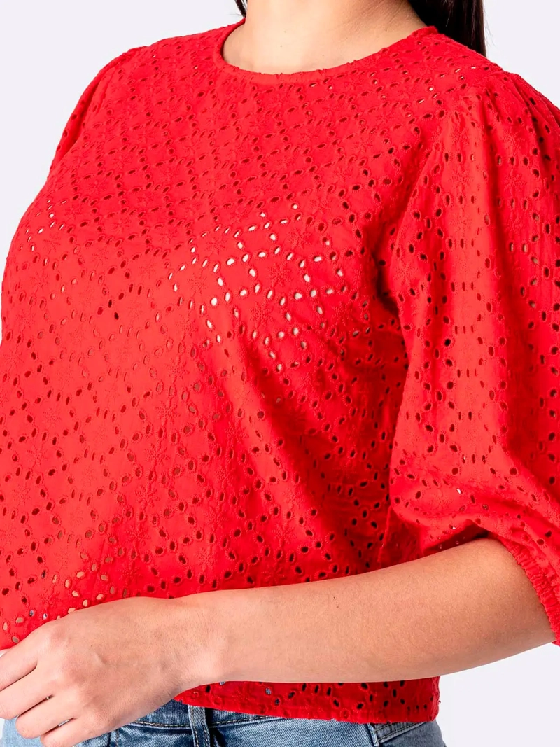 BLUSA MANGA 3/4 MUJER PIONIER ESTEFANI - 4