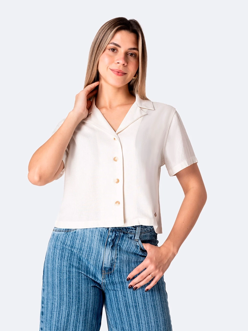 BLUSA MANGA CORTA MUJER PIONIER LENAH - 2