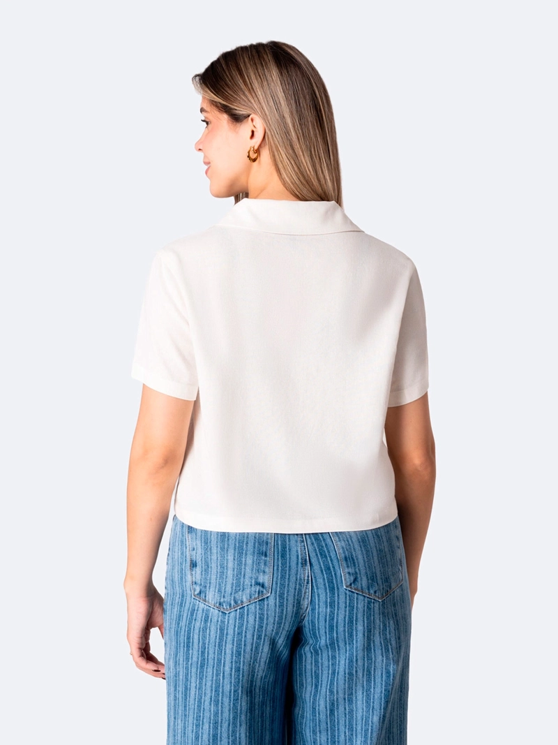BLUSA MANGA CORTA MUJER PIONIER LENAH - 3