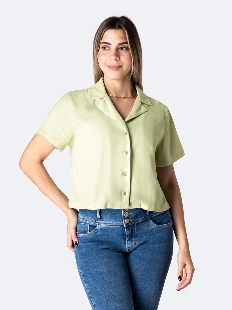 BLUSA MANGA CORTA MUJER PIONIER LENAH - 2