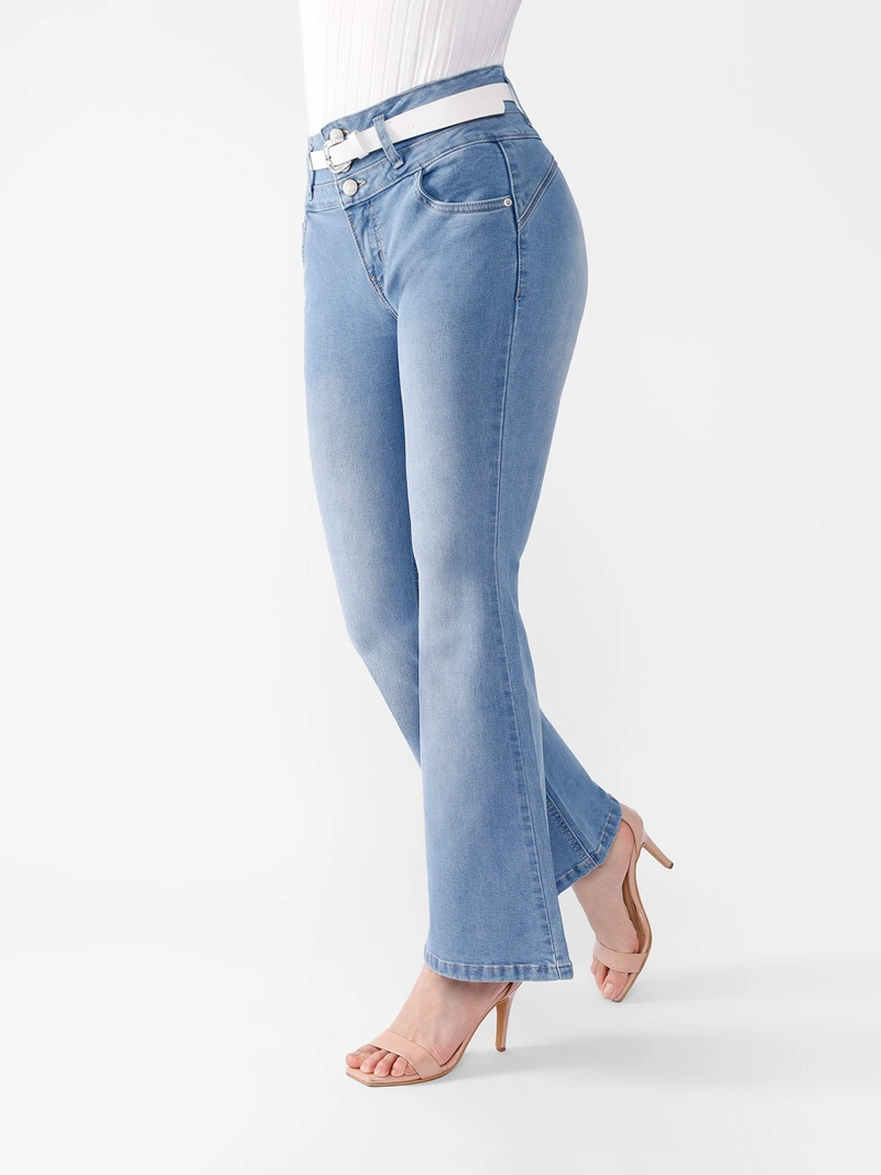 JEAN FLARE MUJER KANSAS  ROXI - 3