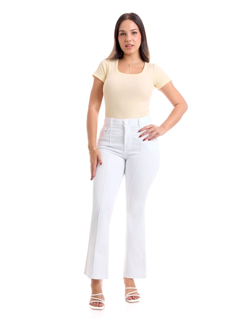 JEANS ALGODÓN FLARE METAL JEANS LAILA II - 1