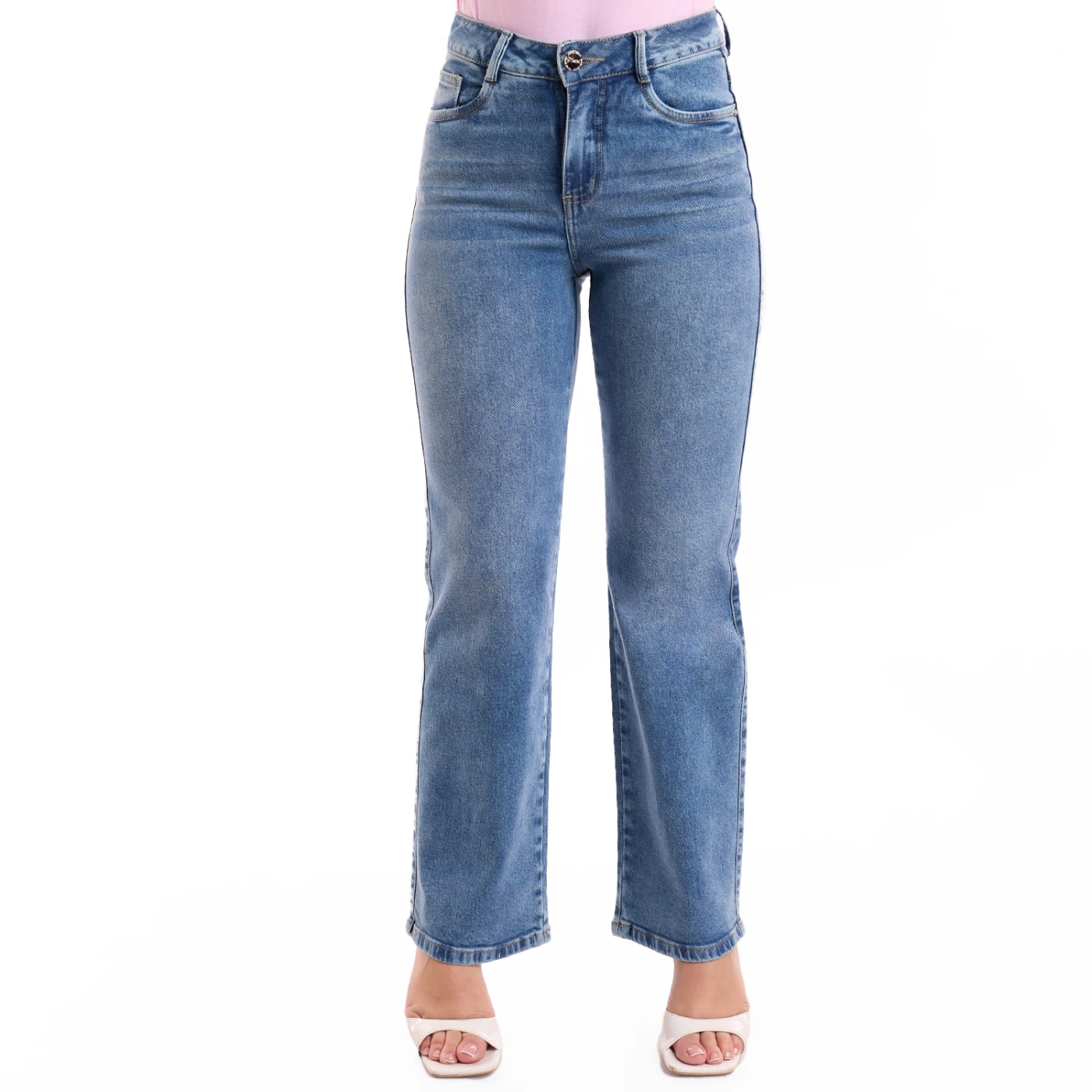 JEANS ALGODÓN STRAIGHT MUJER METAL JEANS NARDA NARDA II - 2