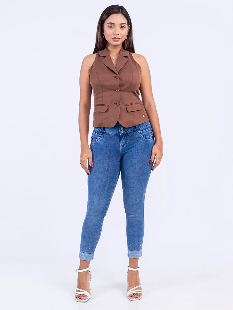 JEAN SKINNY MUJER SODA BLUES PAVEL - 1