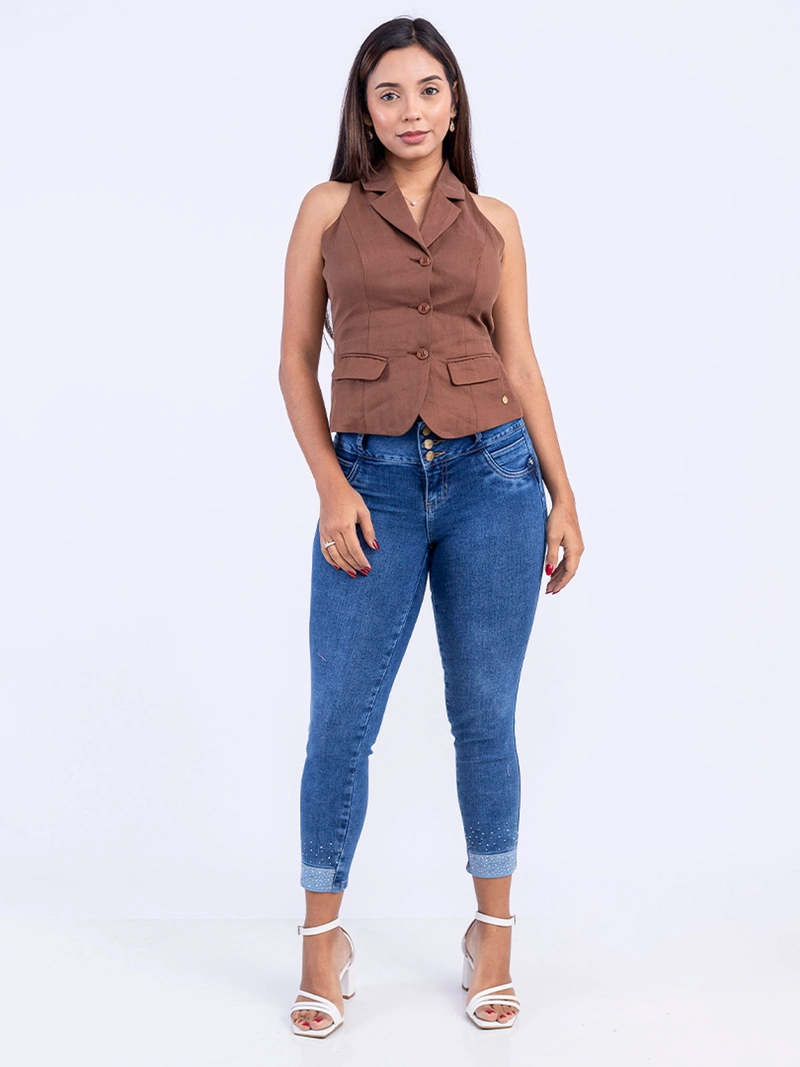 JEAN SKINNY MUJER SODA BLUES PAVEL - 1