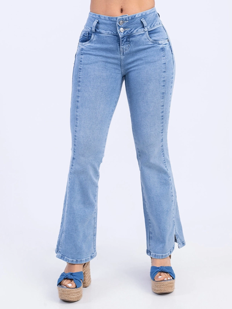 JEAN FLARE MUJER SODA BLUES YERMANY - 2