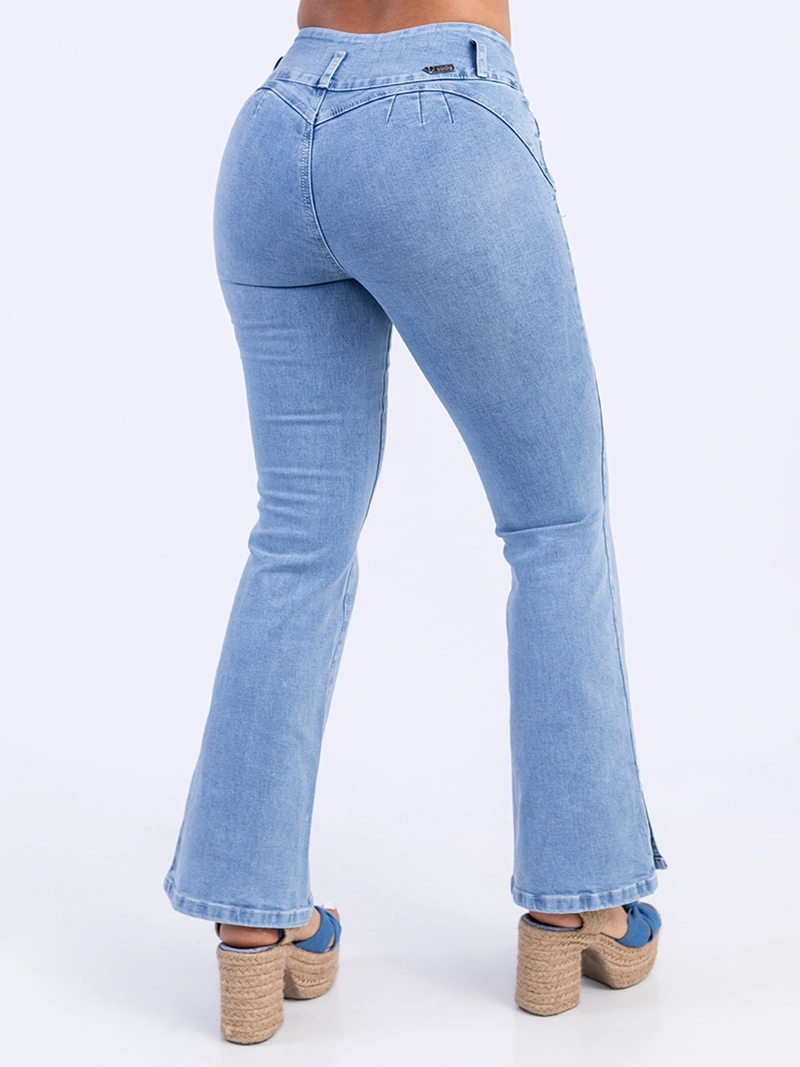 JEAN FLARE MUJER SODA BLUES YERMANY - 4