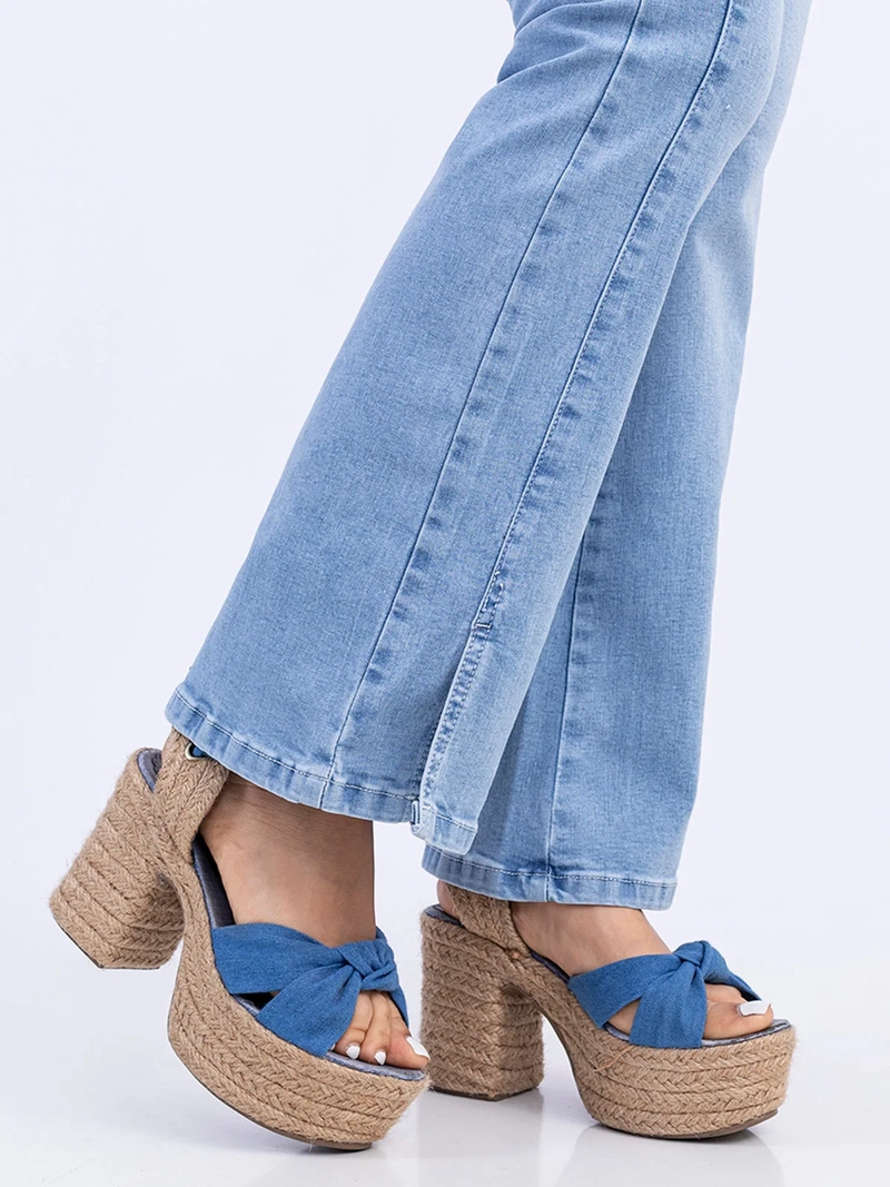 JEAN FLARE MUJER SODA BLUES YERMANY - 5