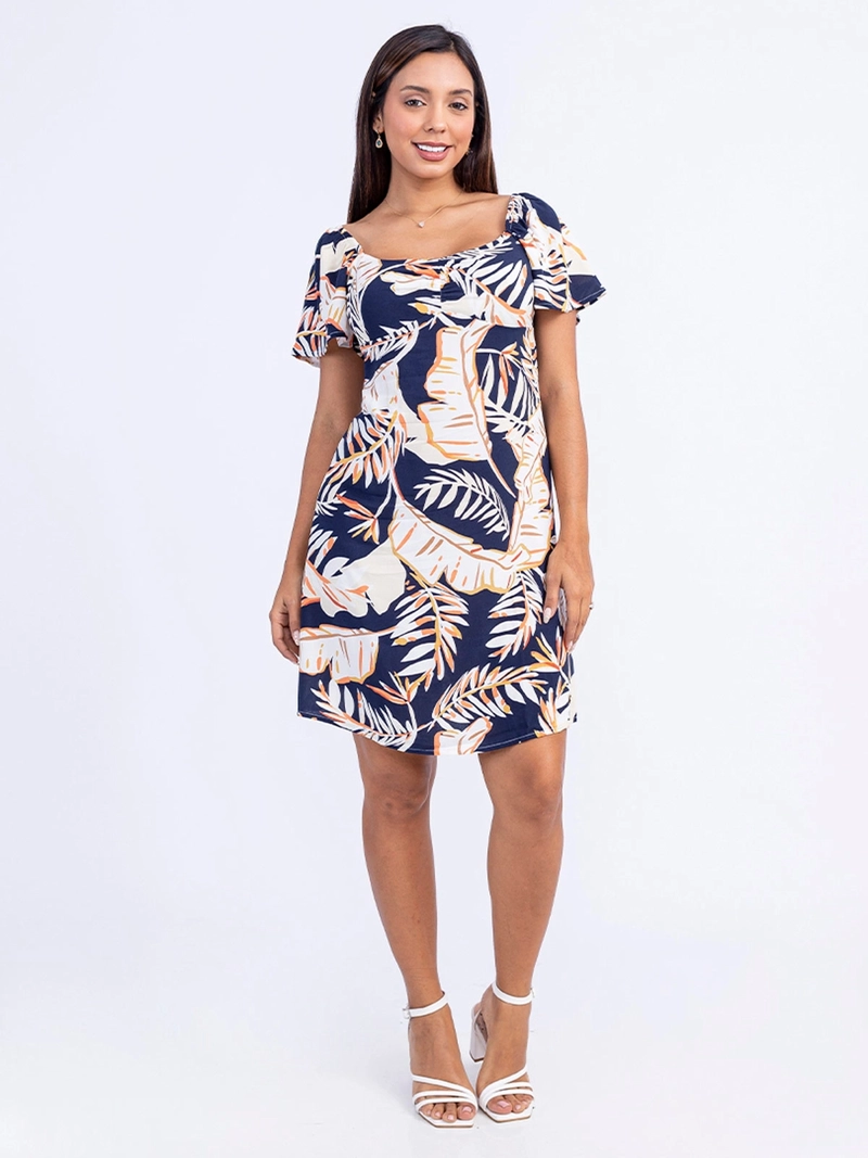 VESTIDO CORTO MUJER SODA BLUES YIDDA - 1