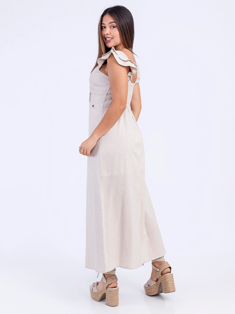 VESTIDO MAXI MUJER SODA BLUES MAILEN - 3
