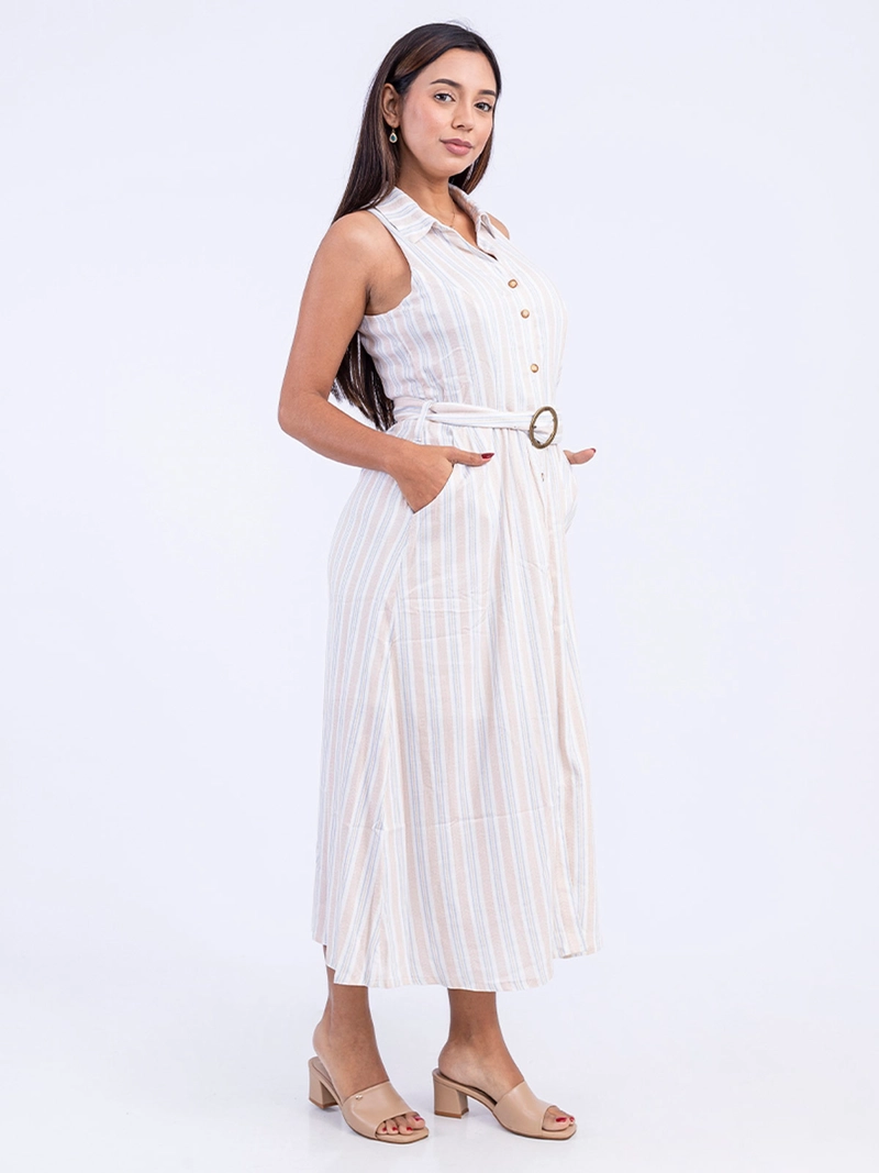 VESTIDO MAXI MUJER SODA BLUES FERNANDINI - 2