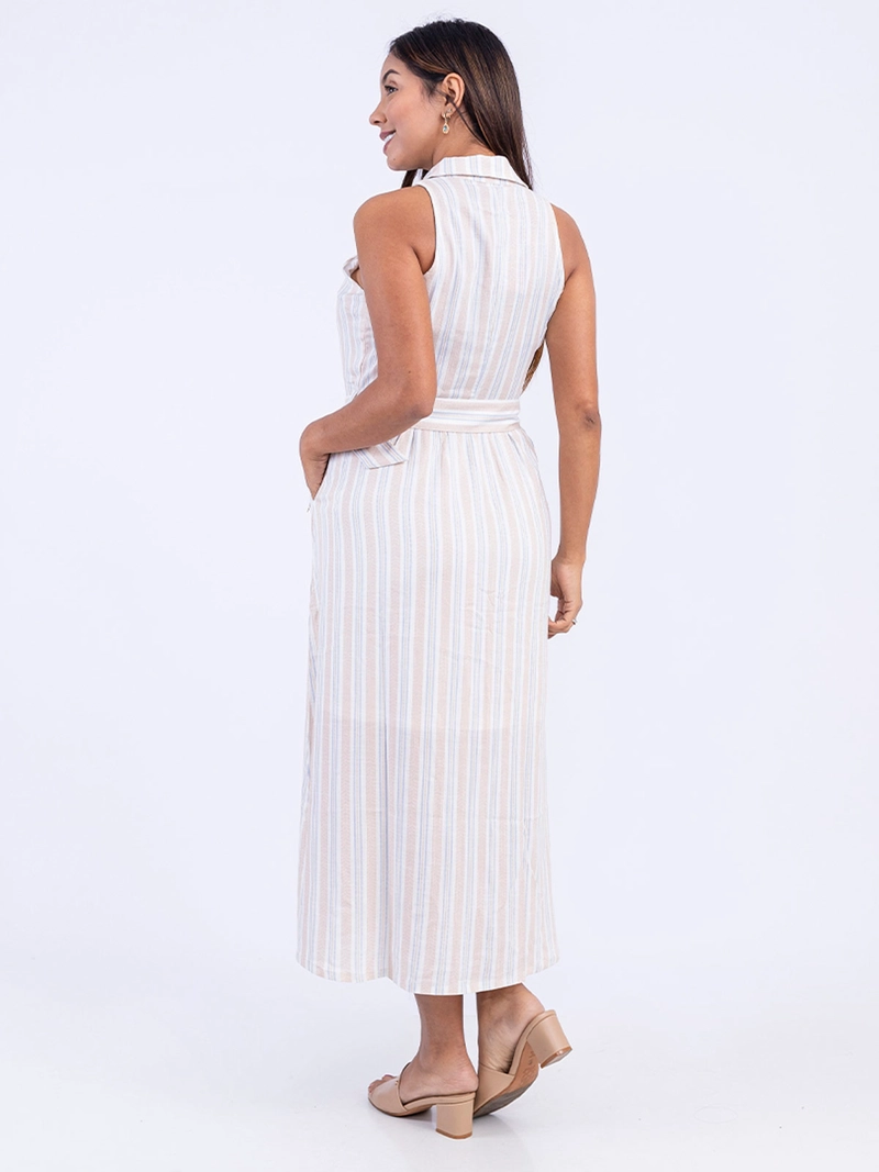 VESTIDO MAXI MUJER SODA BLUES FERNANDINI - 3