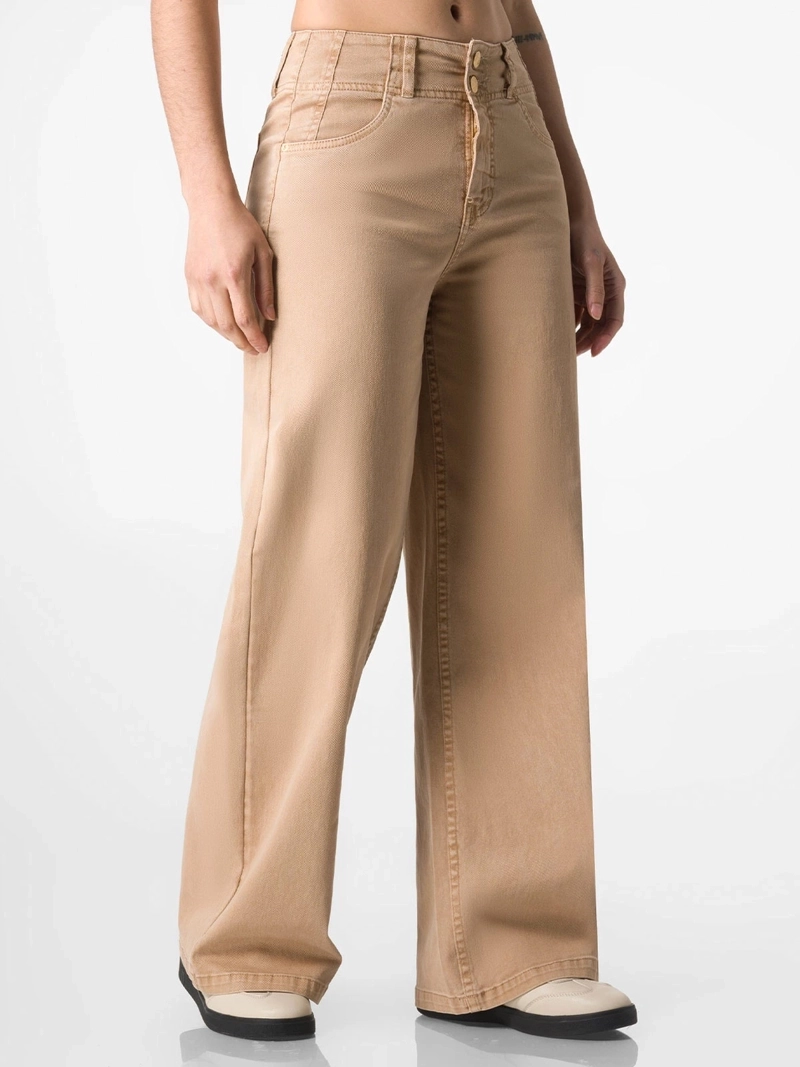 PANTALÓN WIDE LEG MUJER SQUEEZE MAELE - 2