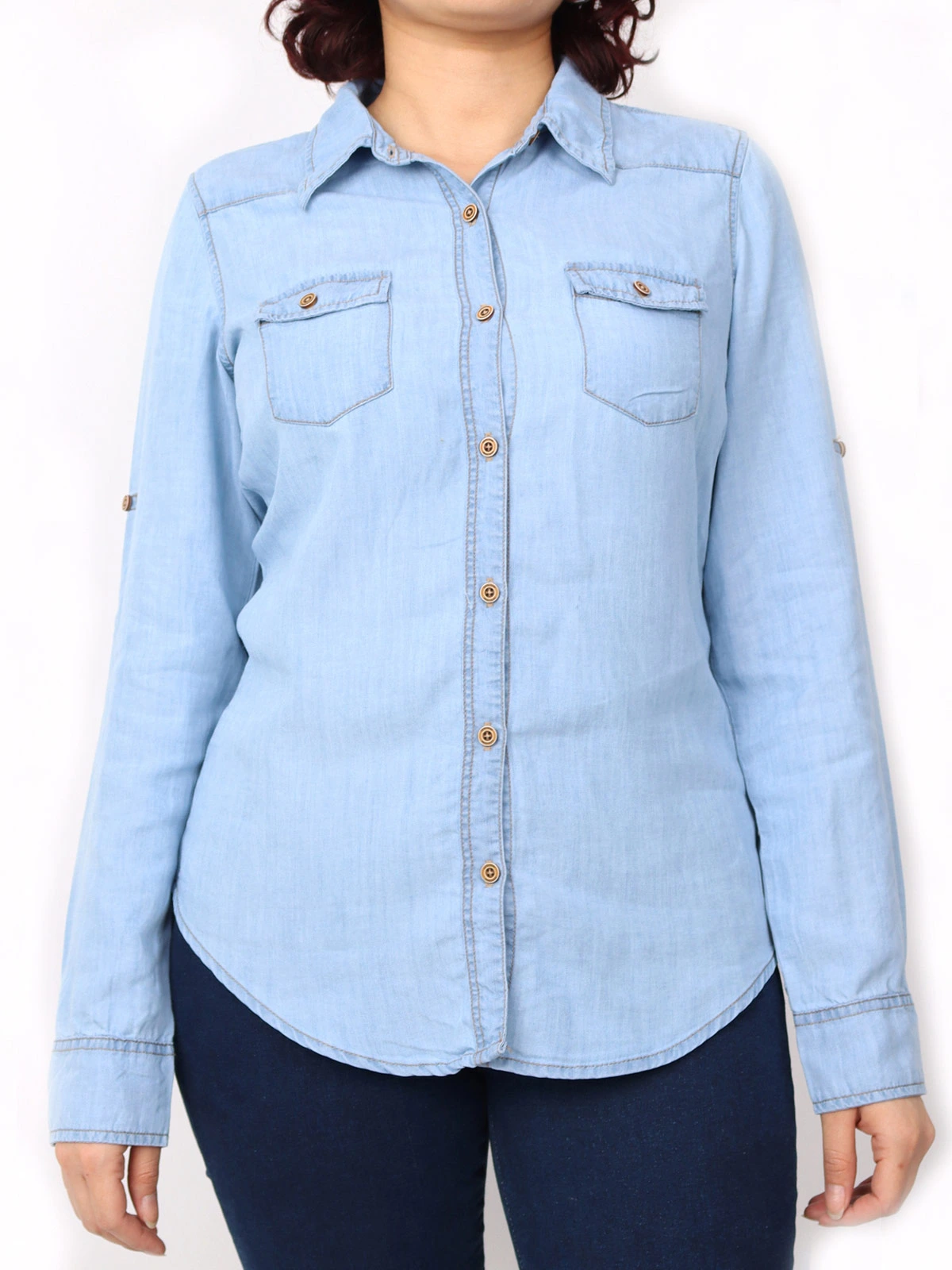 BLUSA MUJER KAYRA POBLET PERFECT FIT CLÁSICA - 1