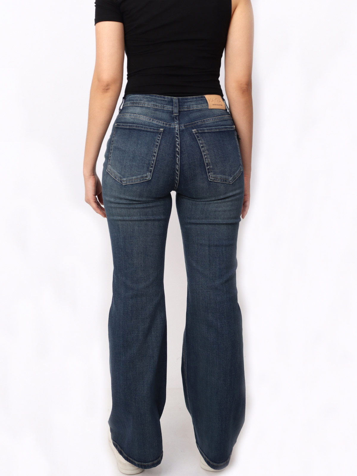 JEAN MUJER KAYRA POBLET PERFECT FIT LOW RISE BOOT CUT VINTAGE - 3