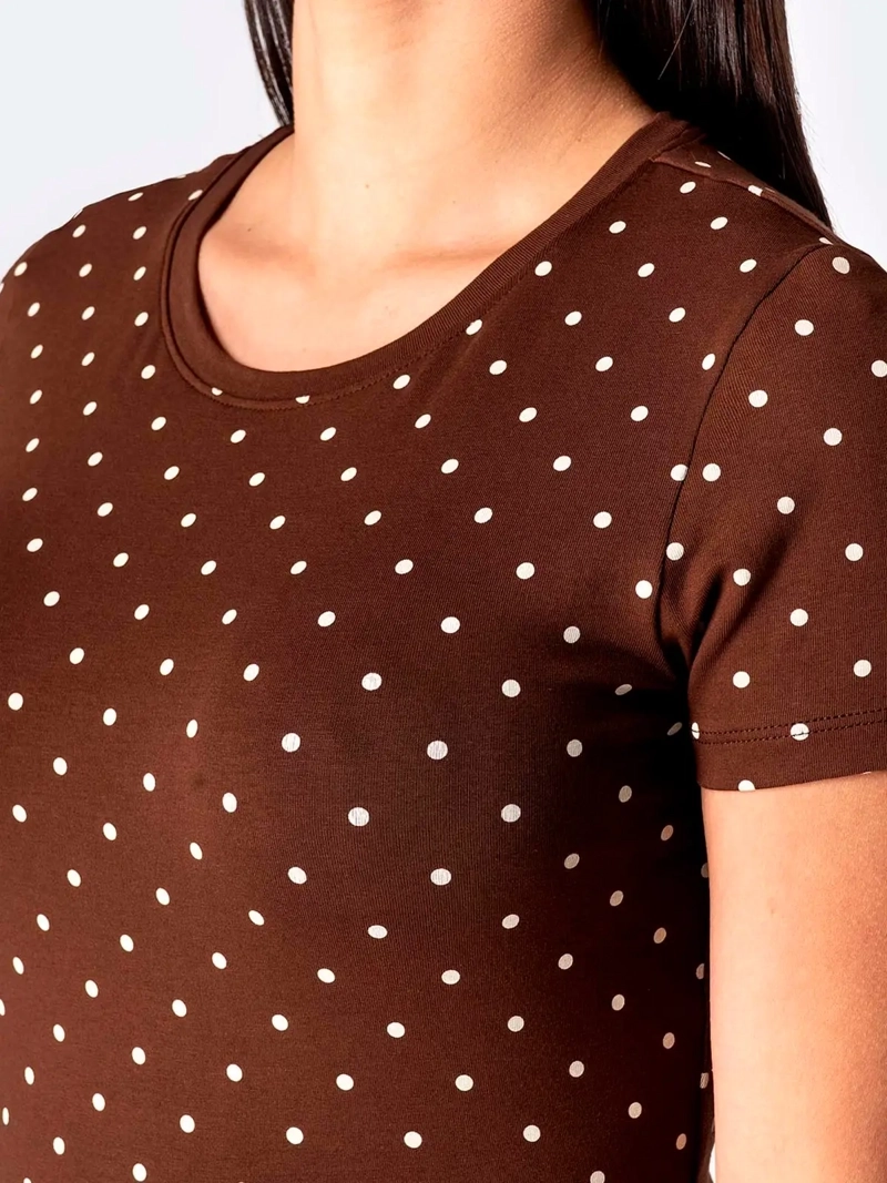 POLO MANGA CORTA MUJER PIONIER FIJJI LUNARES - 4