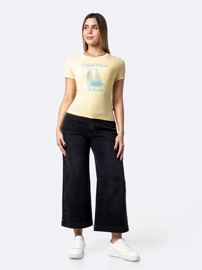 POLO MANGA CORTA MUJER PIONIER FIJJI PRINT - 1