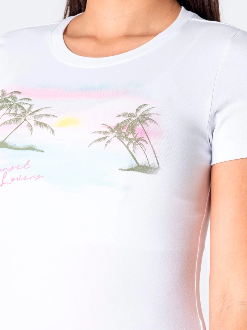 POLO MANGA CORTA MUJER PIONIER FIJJI PRINT - 4