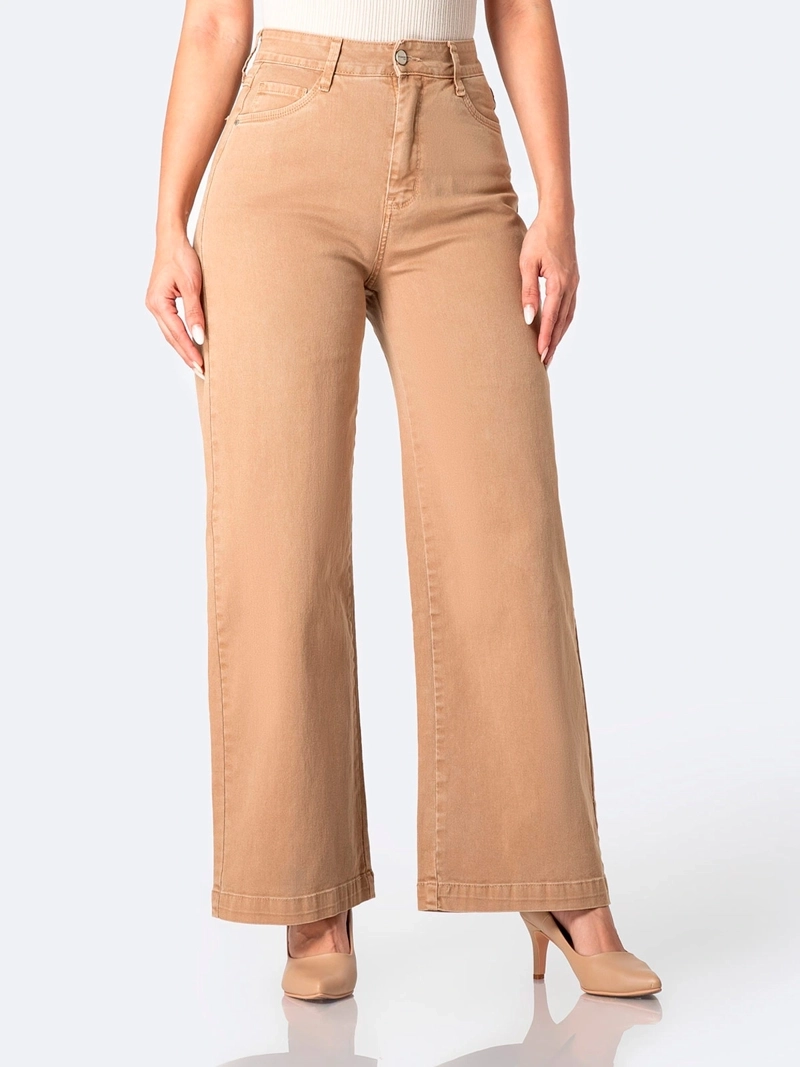 PANTALÓN WIDE LEG MUJER PIONIER SALANI - 2