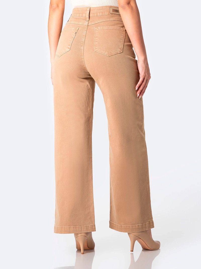 PANTALÓN WIDE LEG MUJER PIONIER SALANI - 3