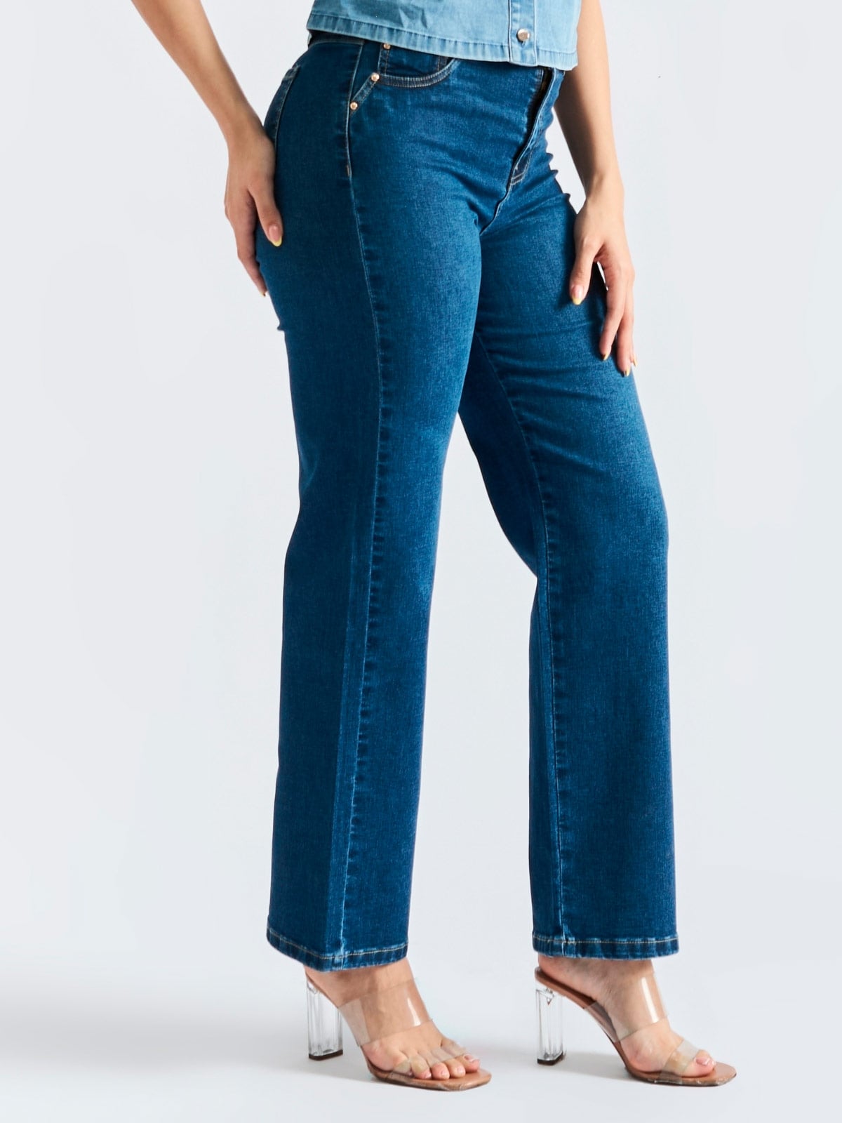 JEANS ALGODÓN RECTO MUJER PARADA 111 ABRIL - 4