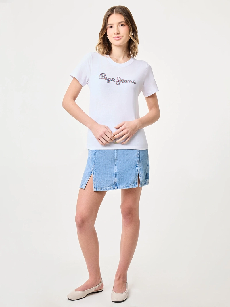 Pepe Jeans Dorita Canotta Donna, Morbida E Elasticizzata, Casual, Colore Unico, Per Fitness O Tempo Libero