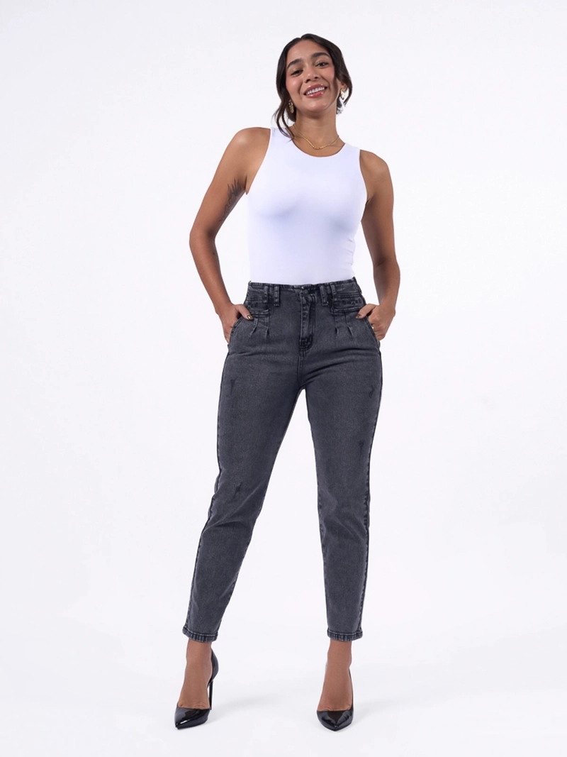 JEAN SLOUCHY MUJER MACHINE ADINALA - 1