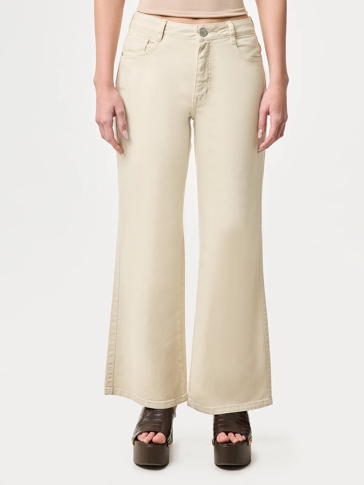 JEANS WIDE LEG MUJER INDEX - 1