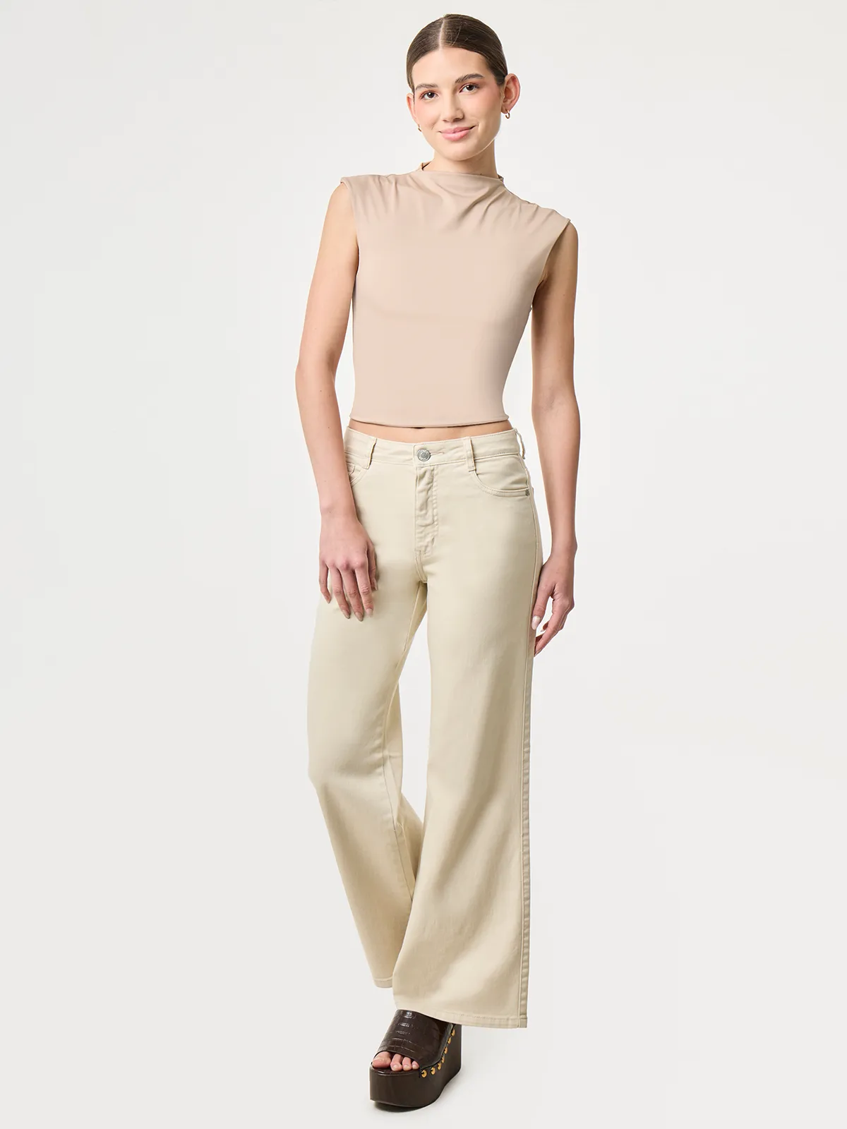 JEANS WIDE LEG MUJER INDEX - 5