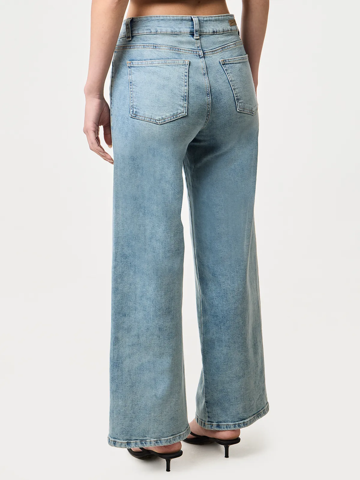 JEANS WIDE LEG MUJER INDEX - 2