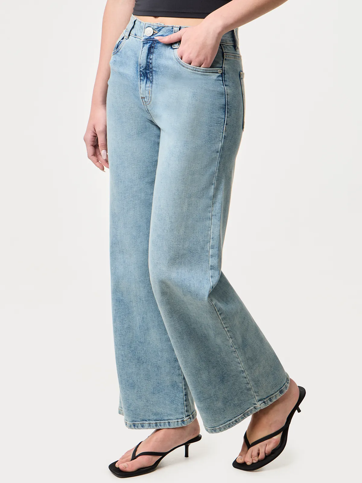 JEANS WIDE LEG MUJER INDEX - 3