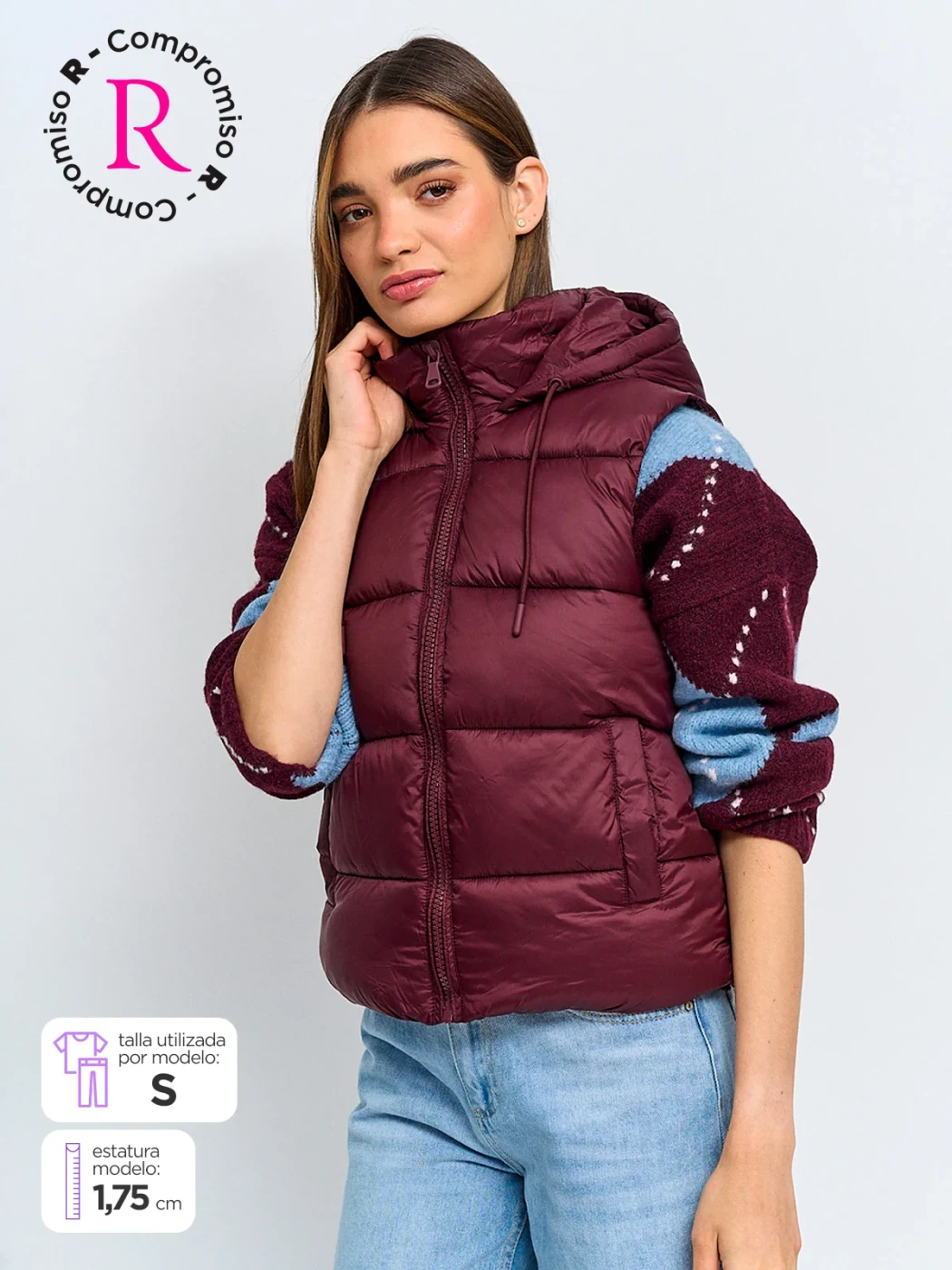 CHALECO MUJER INDEX CORTA EVEST - 1