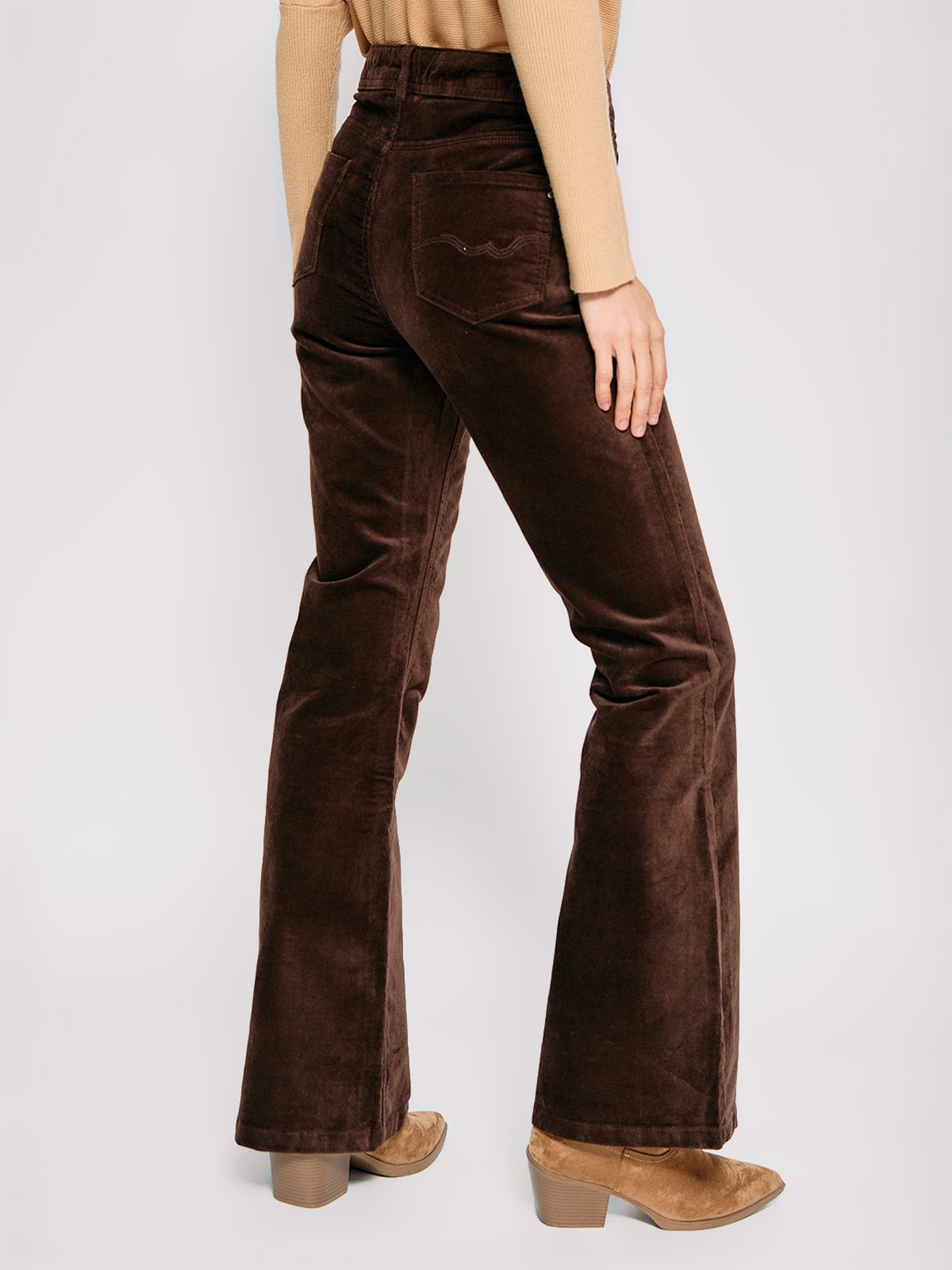 PANTALÓN ALGODÓN REGULAR MUJER TATIENNE PANA - 3