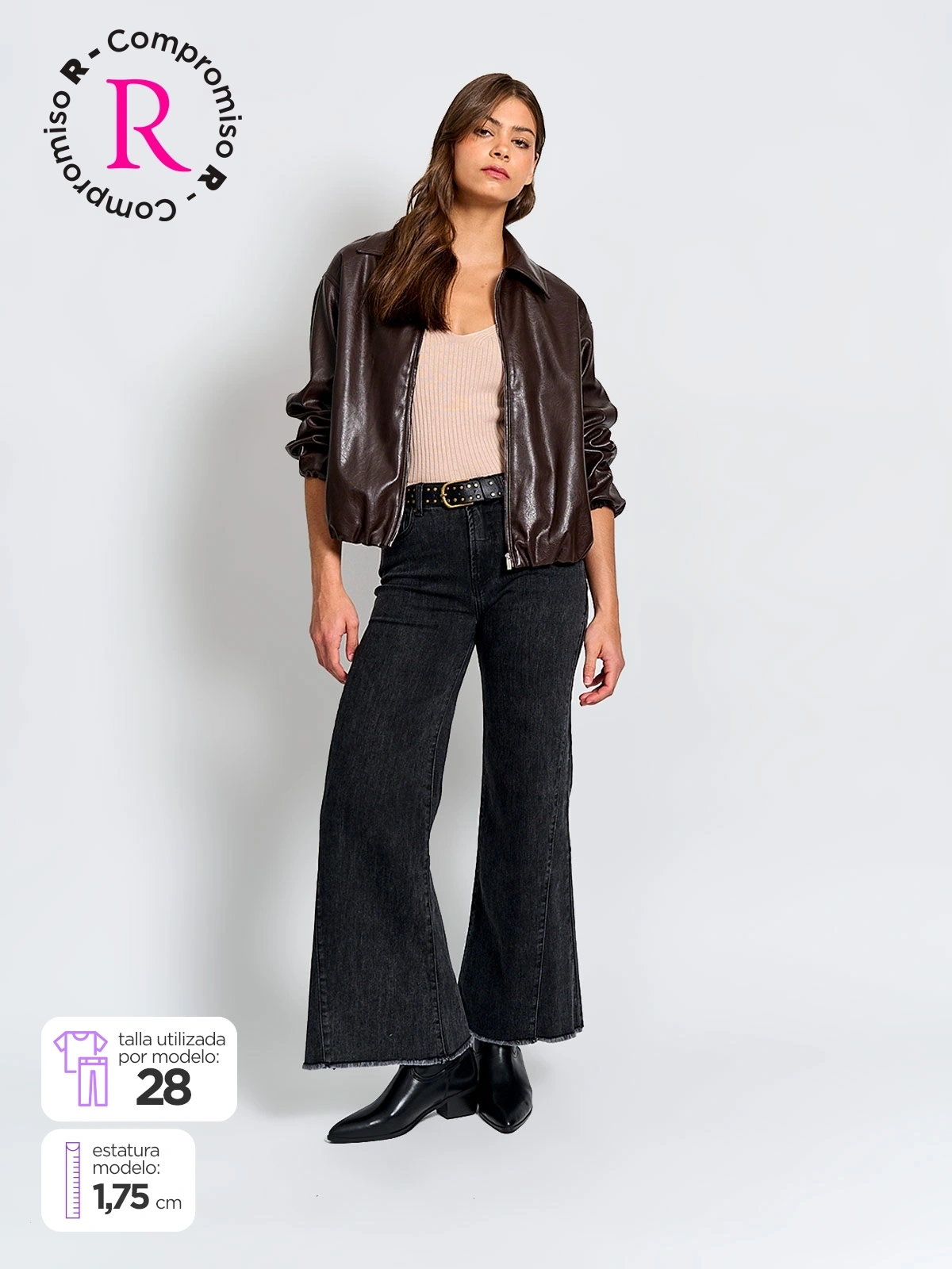 JEANS REGULAR MUJER TATIENNE ELEMIS - 1