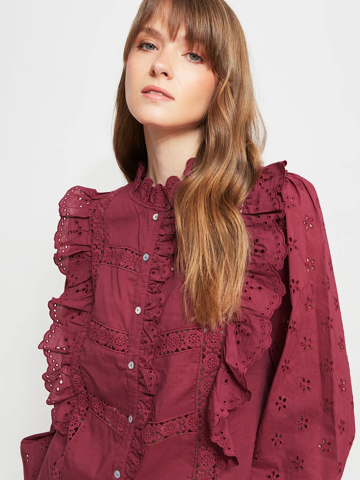 BLUSA MANGA LARGA MUJER TATIENNE ETORIA - 3