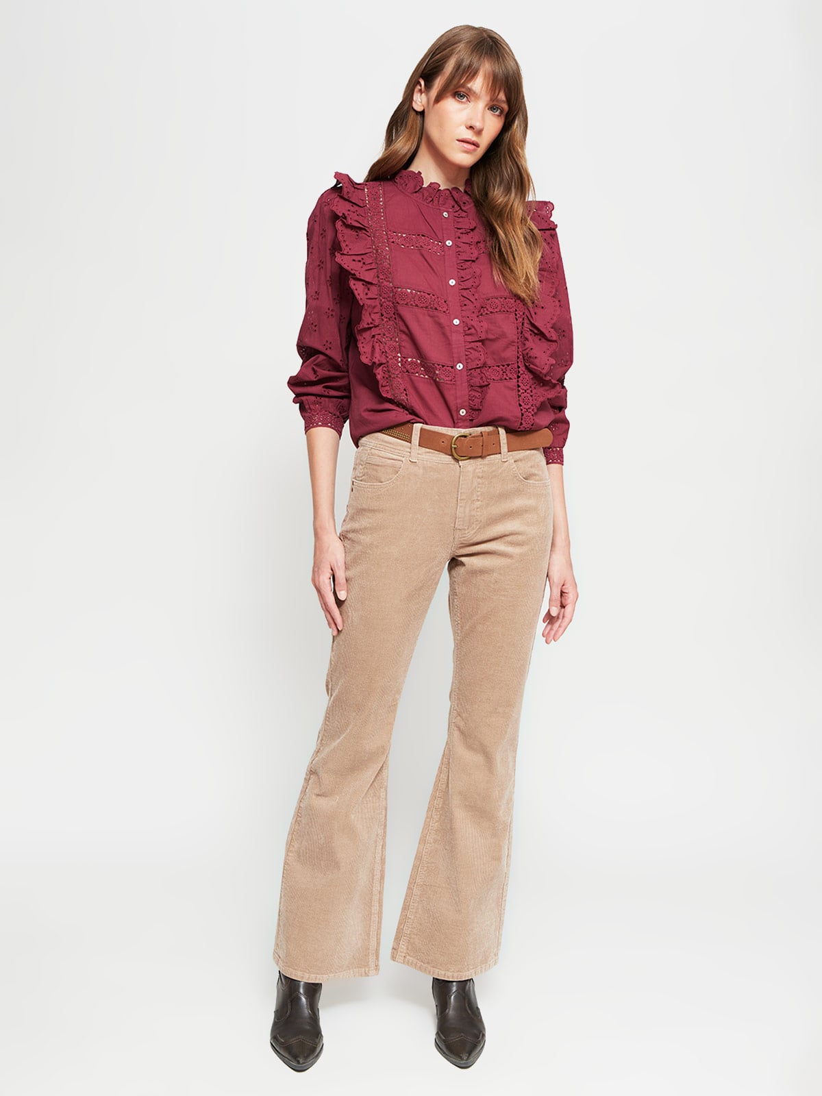 BLUSA MANGA LARGA MUJER TATIENNE ETORIA - 4