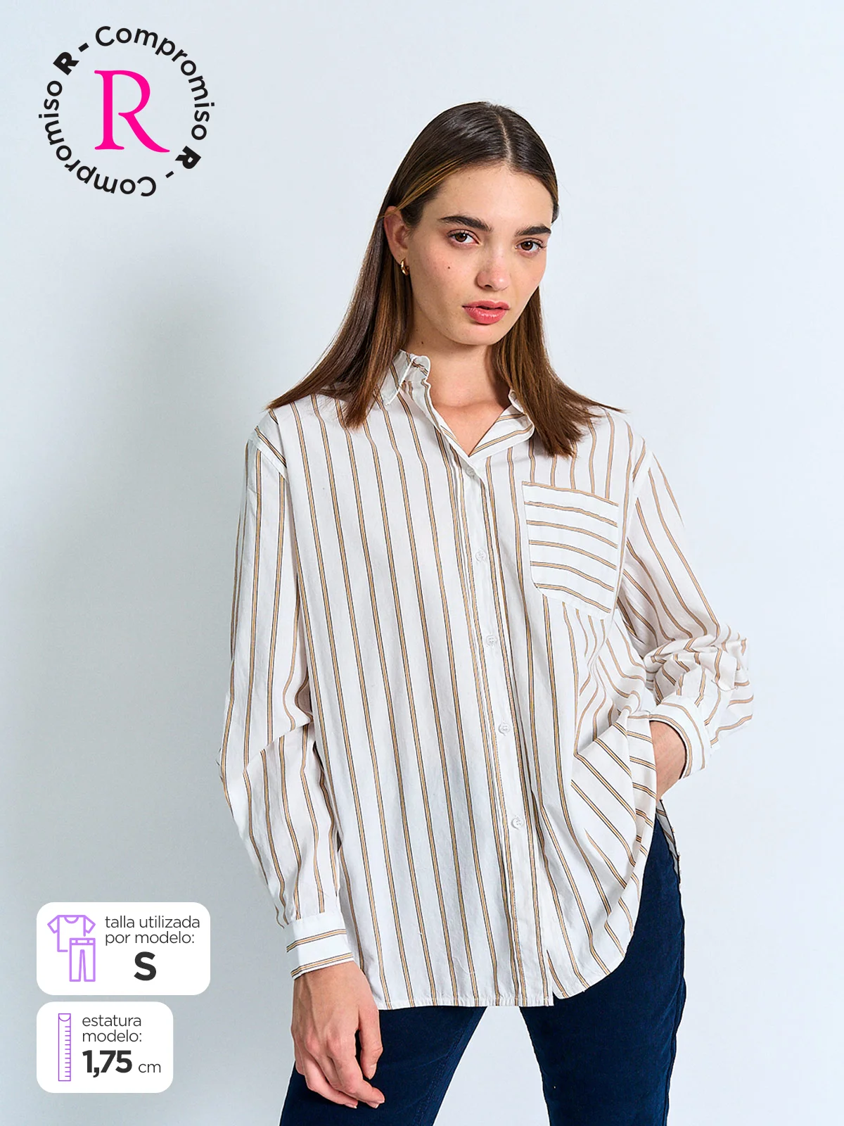 BLUSA MANGA LARGA MUJER PEPE JEANS LINA - 1
