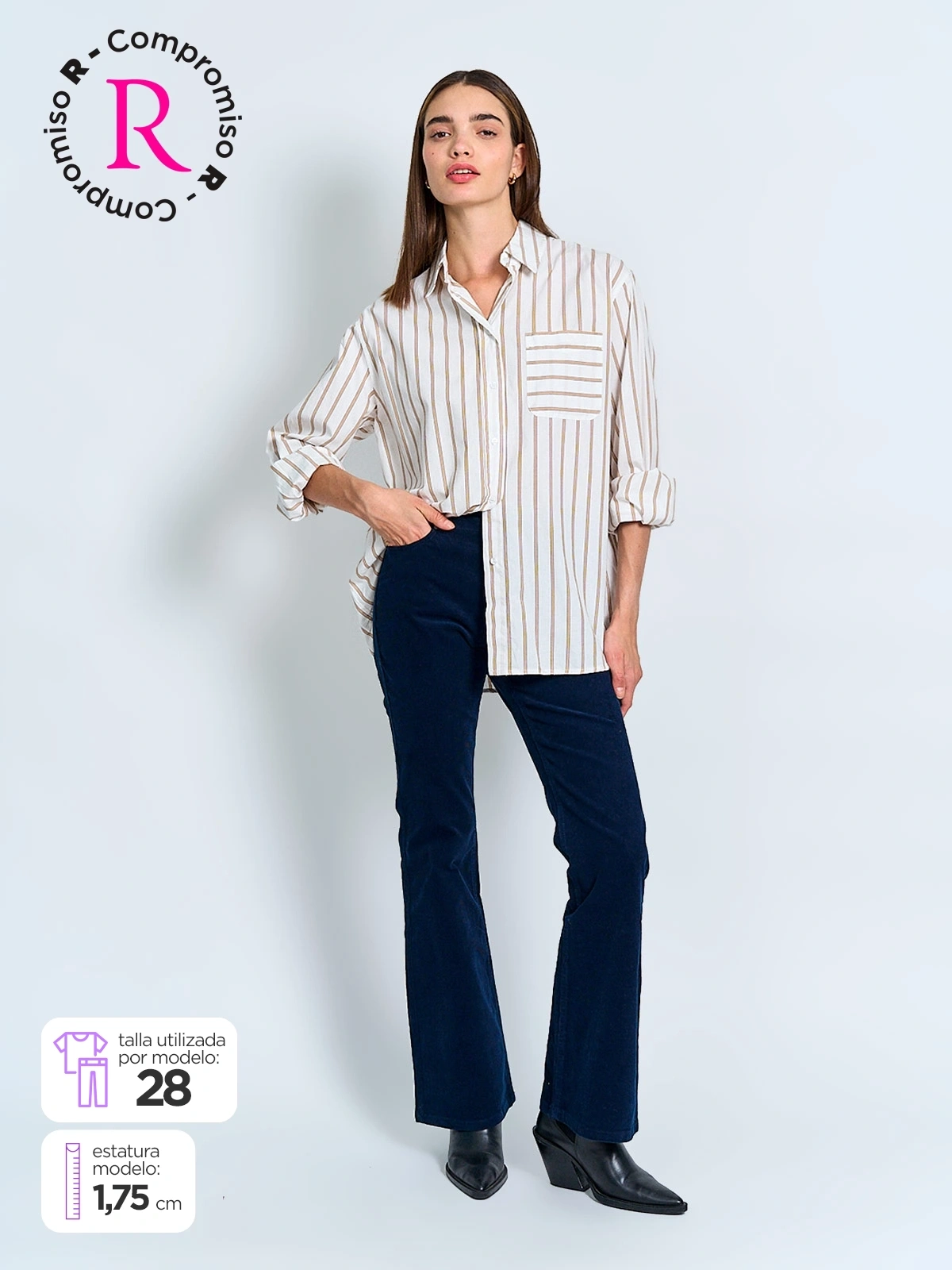 PANTALÓN REGULAR MUJER PEPE JEANS WILLA - 1