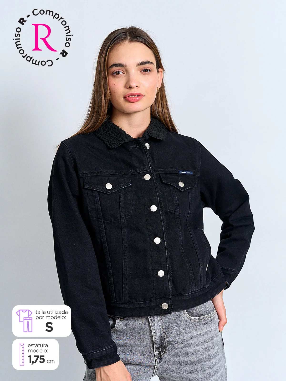 CASACA MUJER PEPE JEANS CORTA DELUXE - 1