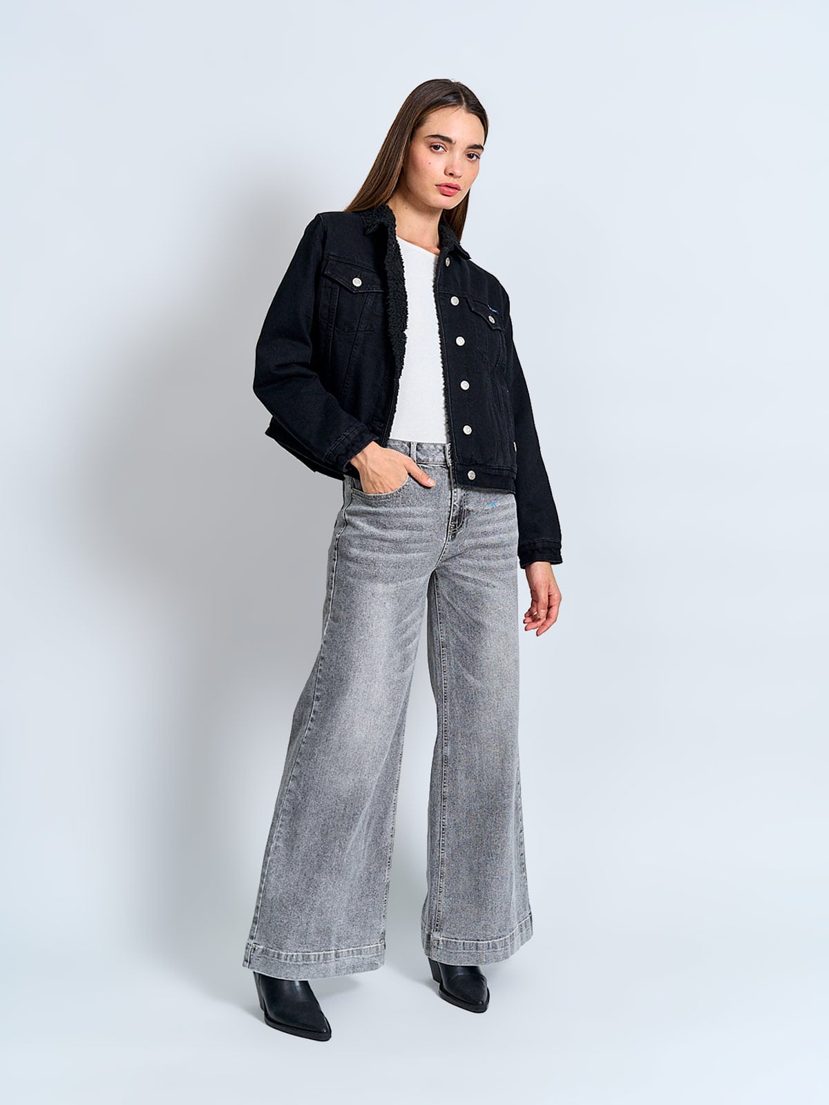 CASACA MUJER PEPE JEANS CORTA DELUXE - 4