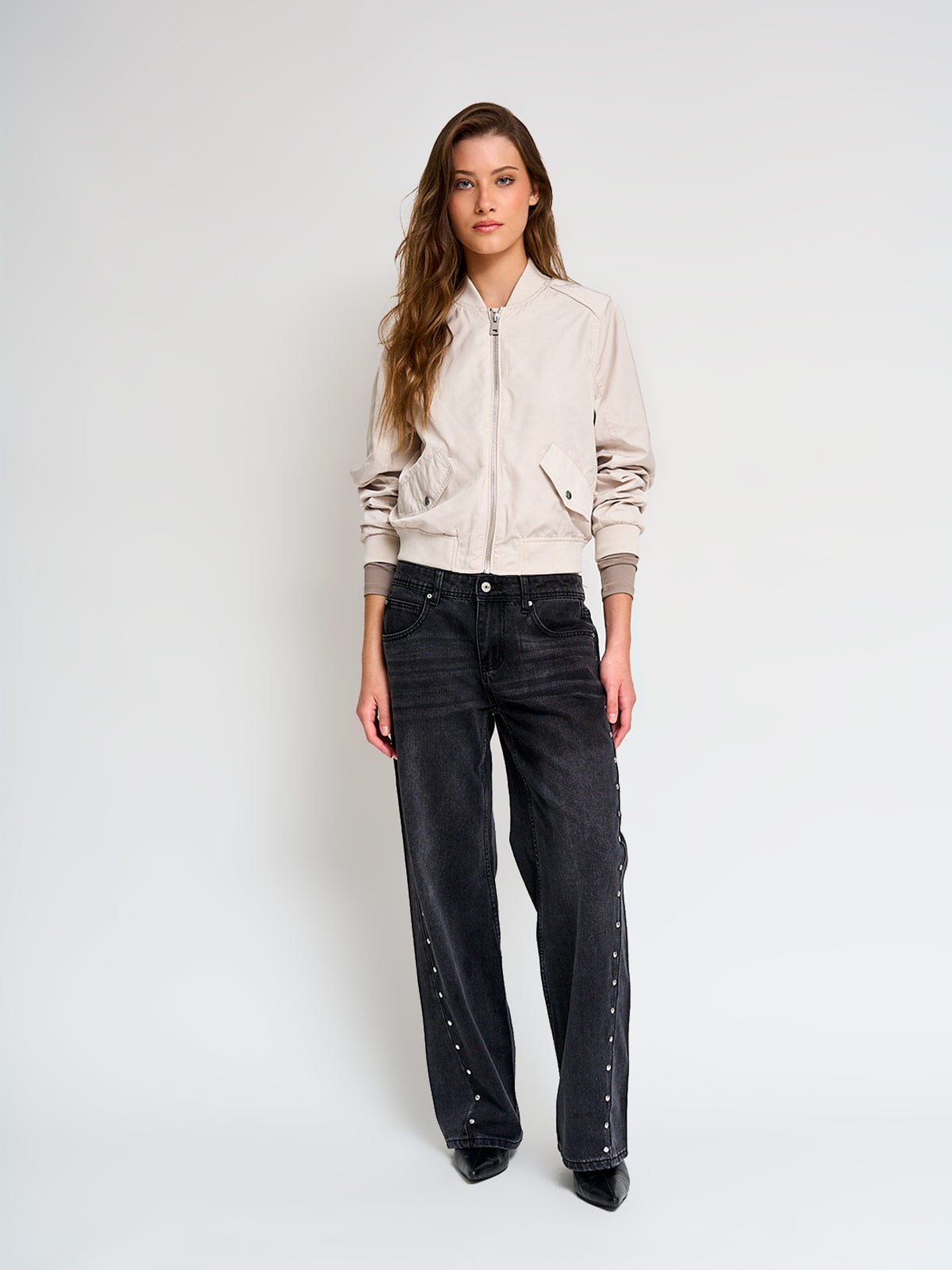 CASACA MUJER INDEX CORTA BOMBER - 4