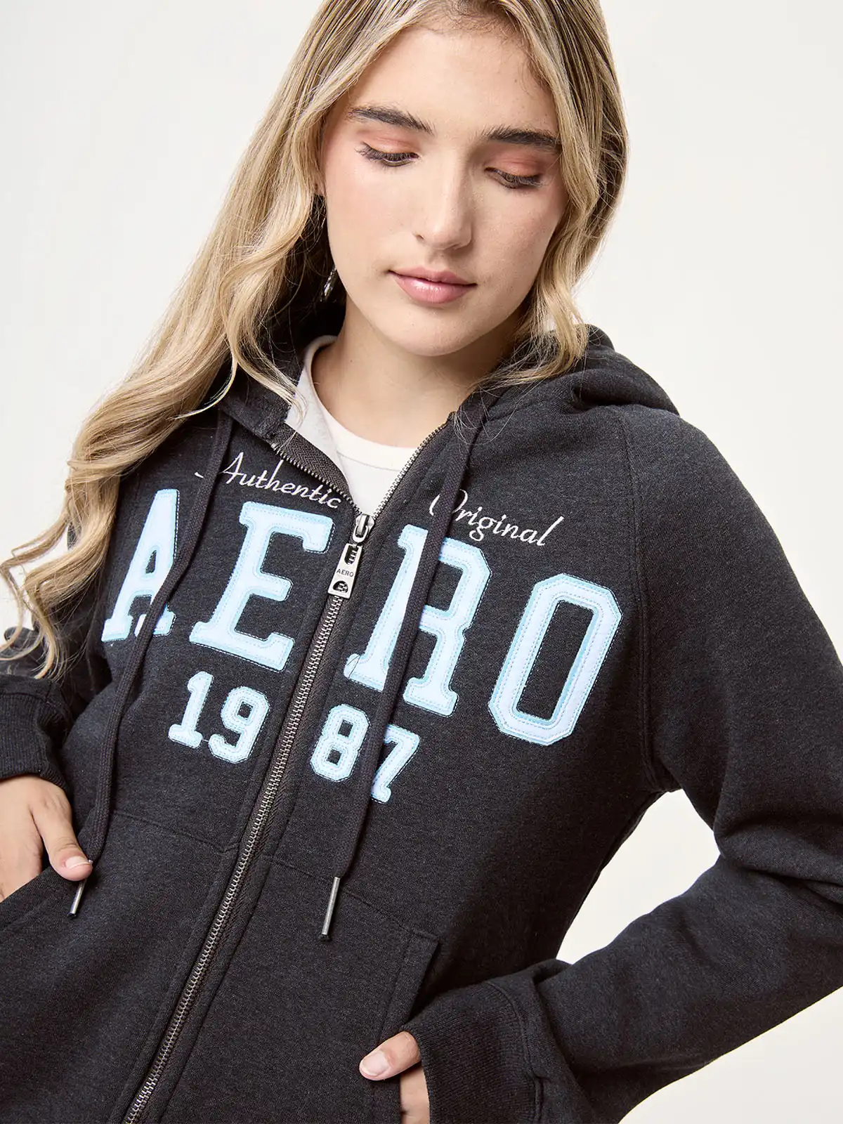 POLERA MANGA LARGA ALGODÓN MUJER AERO MEL - 4