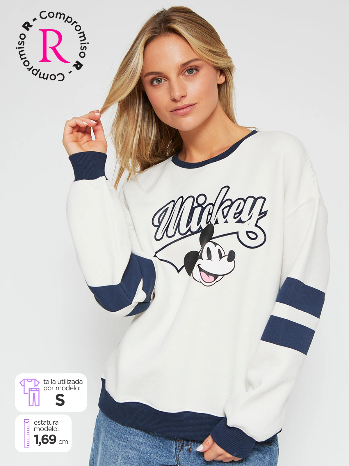 POLERA MANGA LARGA MUJER INDEX MICKEY - 1