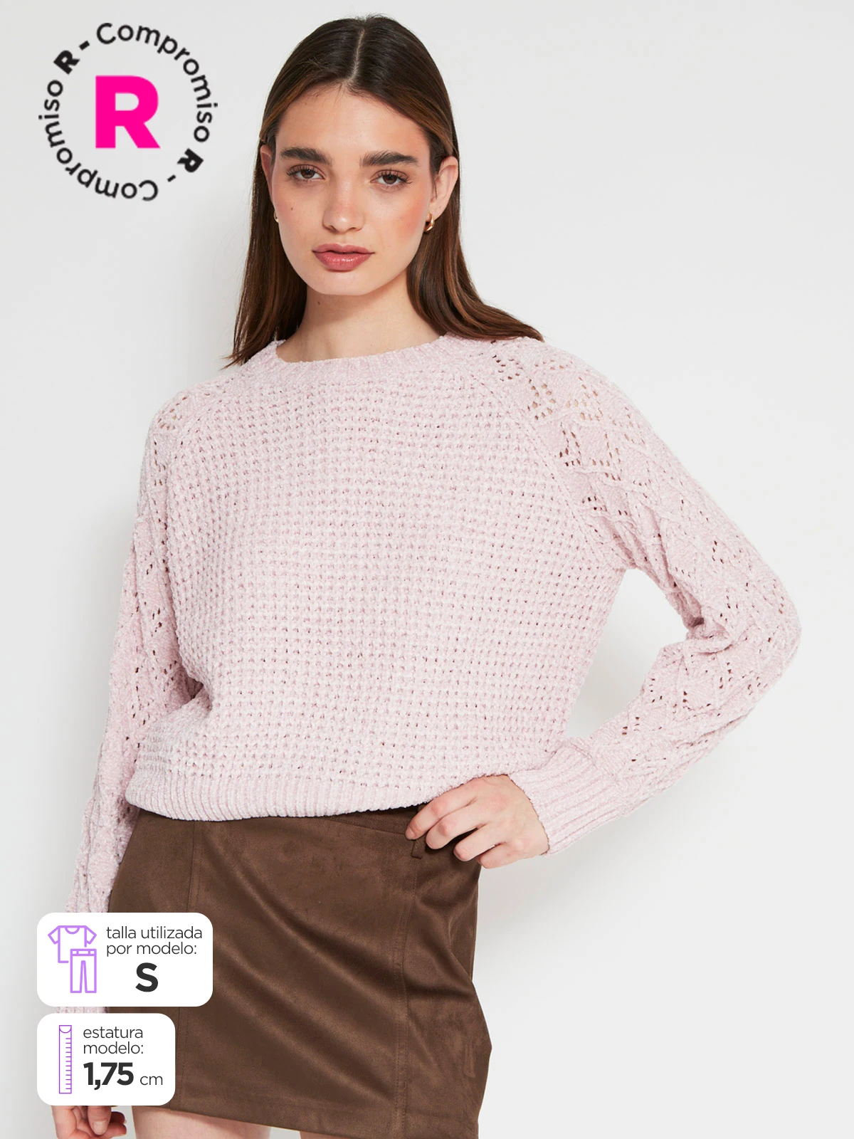 SWEATER MANGA LARGA MUJER INDEX CONSU - 1