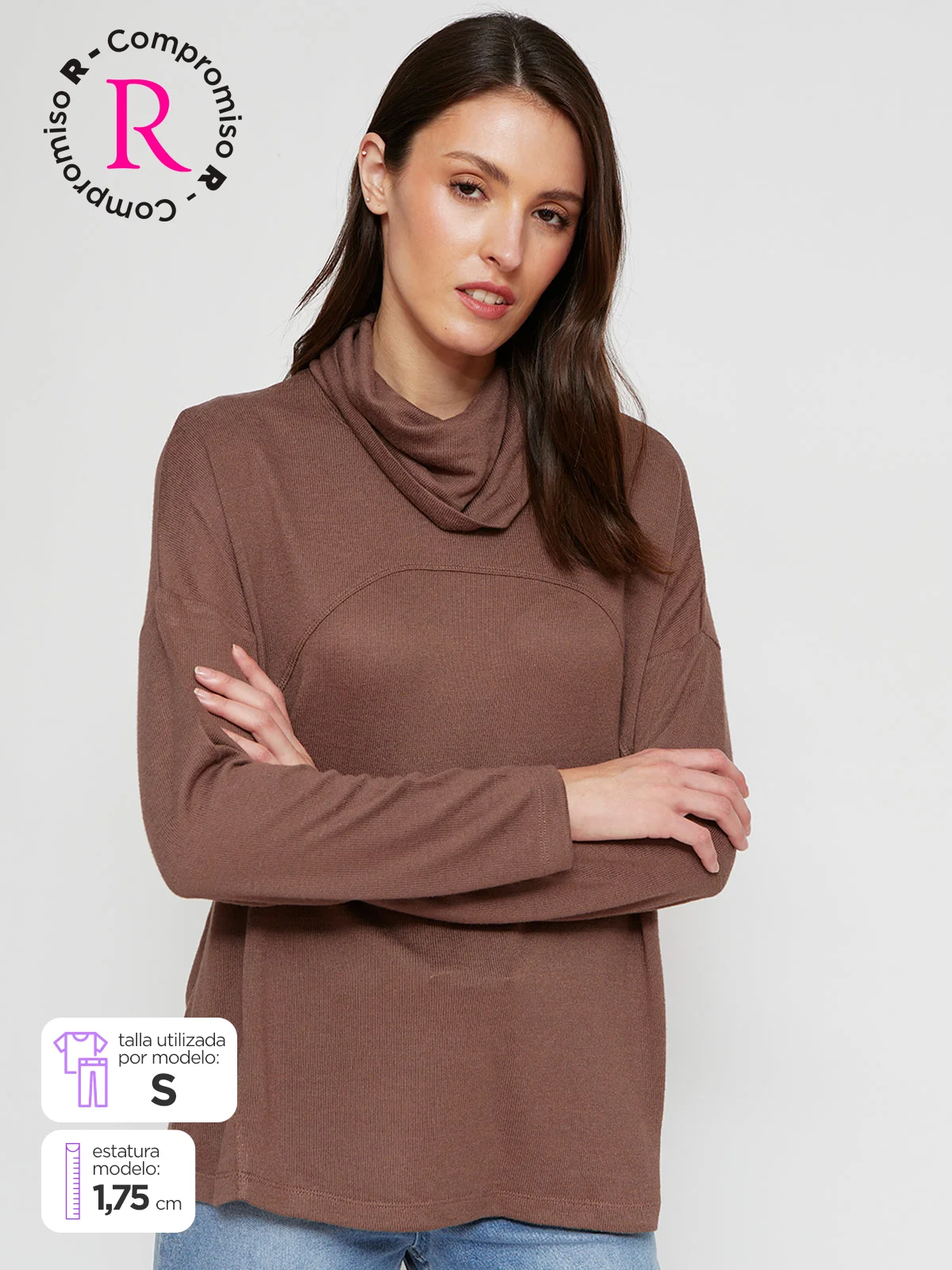 POLO MANGA LARGA MUJER TATIENNE FRESIA - 1