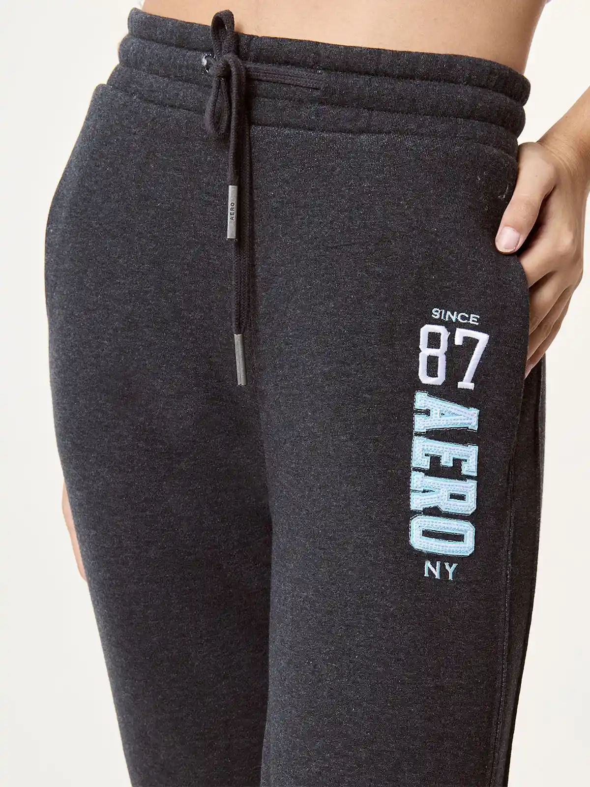 PANTALÓN DE BUZO ALGODÓN MUJER AERO MEL - 4