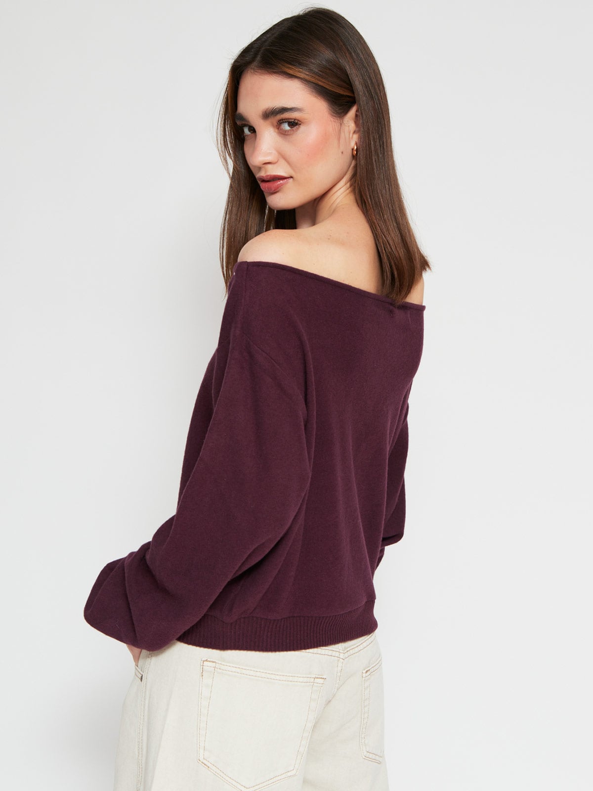SWEATER MANGA LARGA MUJER INDEX CETALLE - 2