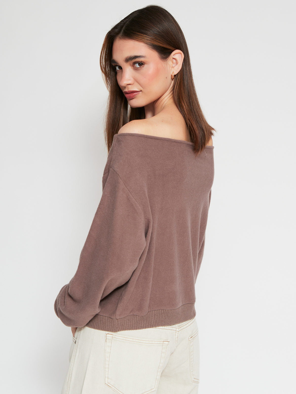 SWEATER MANGA LARGA MUJER INDEX CETALLE - 2