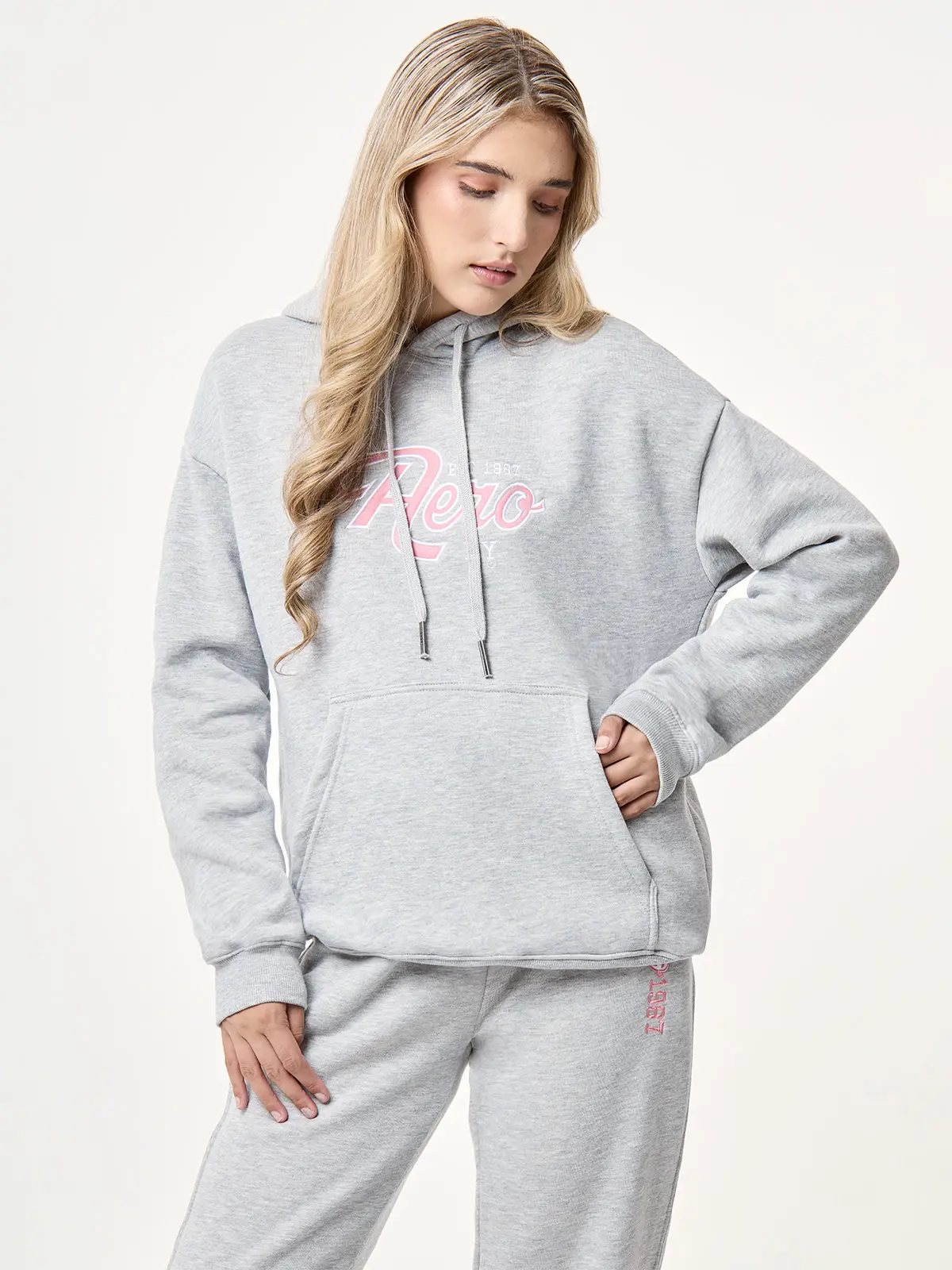 POLERA MANGA LARGA ALGODÓN MUJER AERO TIFFANY - 1
