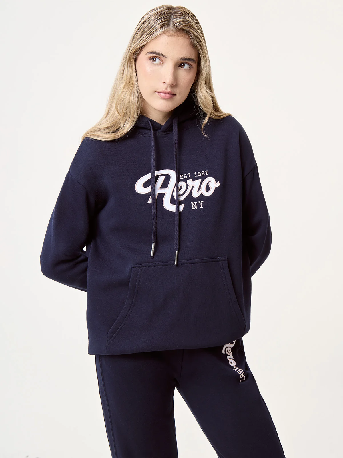 POLERA MANGA LARGA ALGODÓN MUJER AERO TIFFANY - 1